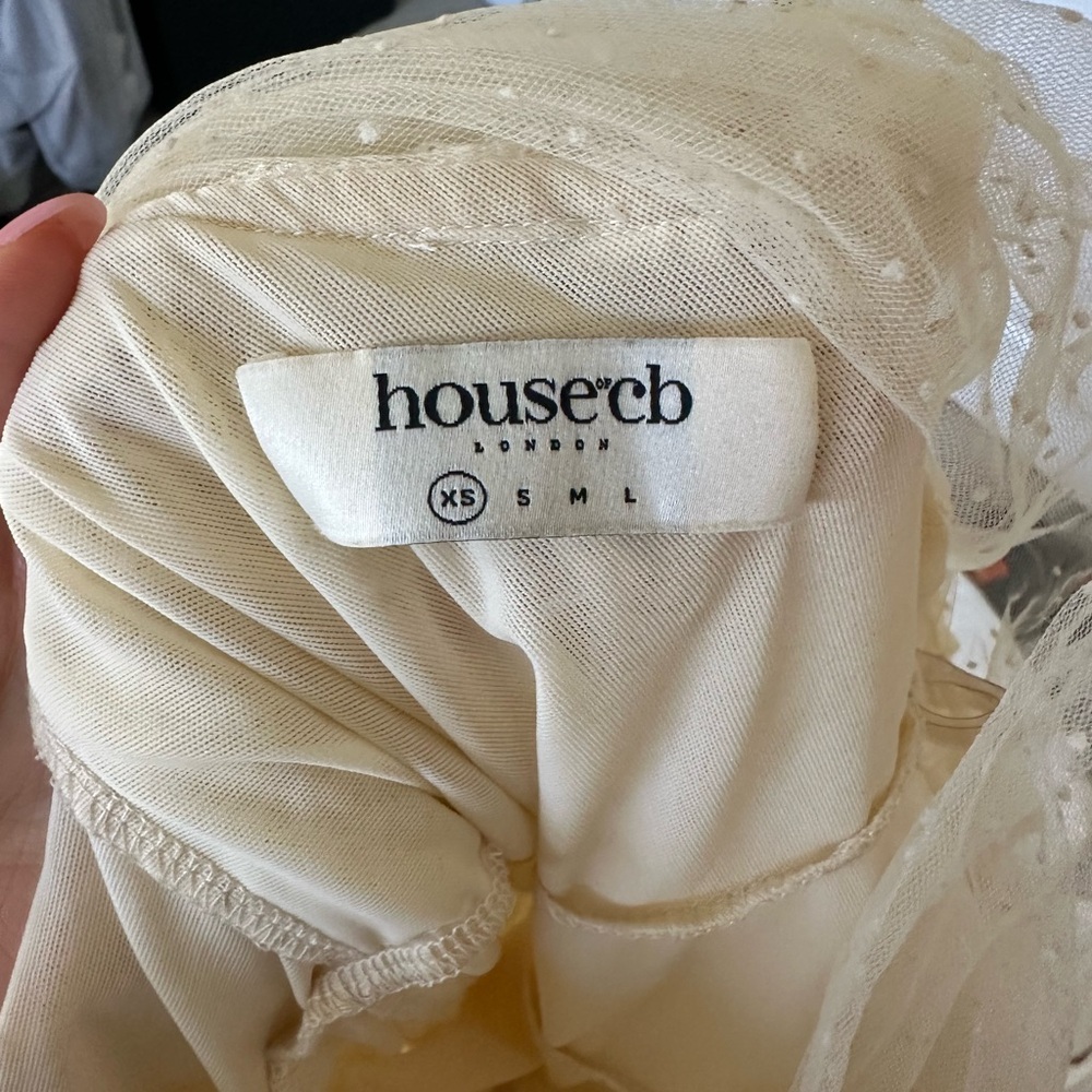 House of CB Ivory Gown